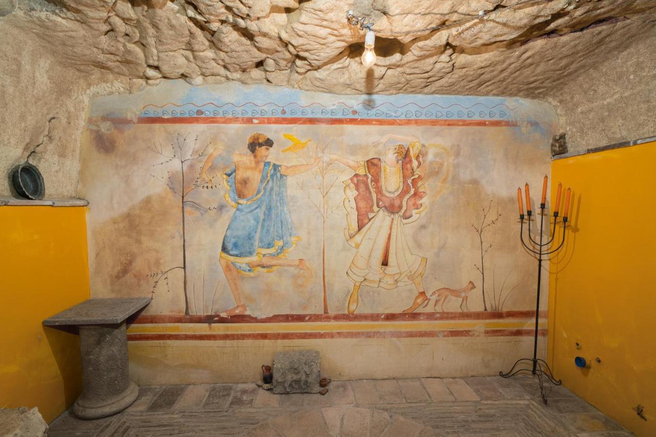 La Casa Dell' Etrusco Villa ตาร์กวิเนีย ภายนอก รูปภาพ