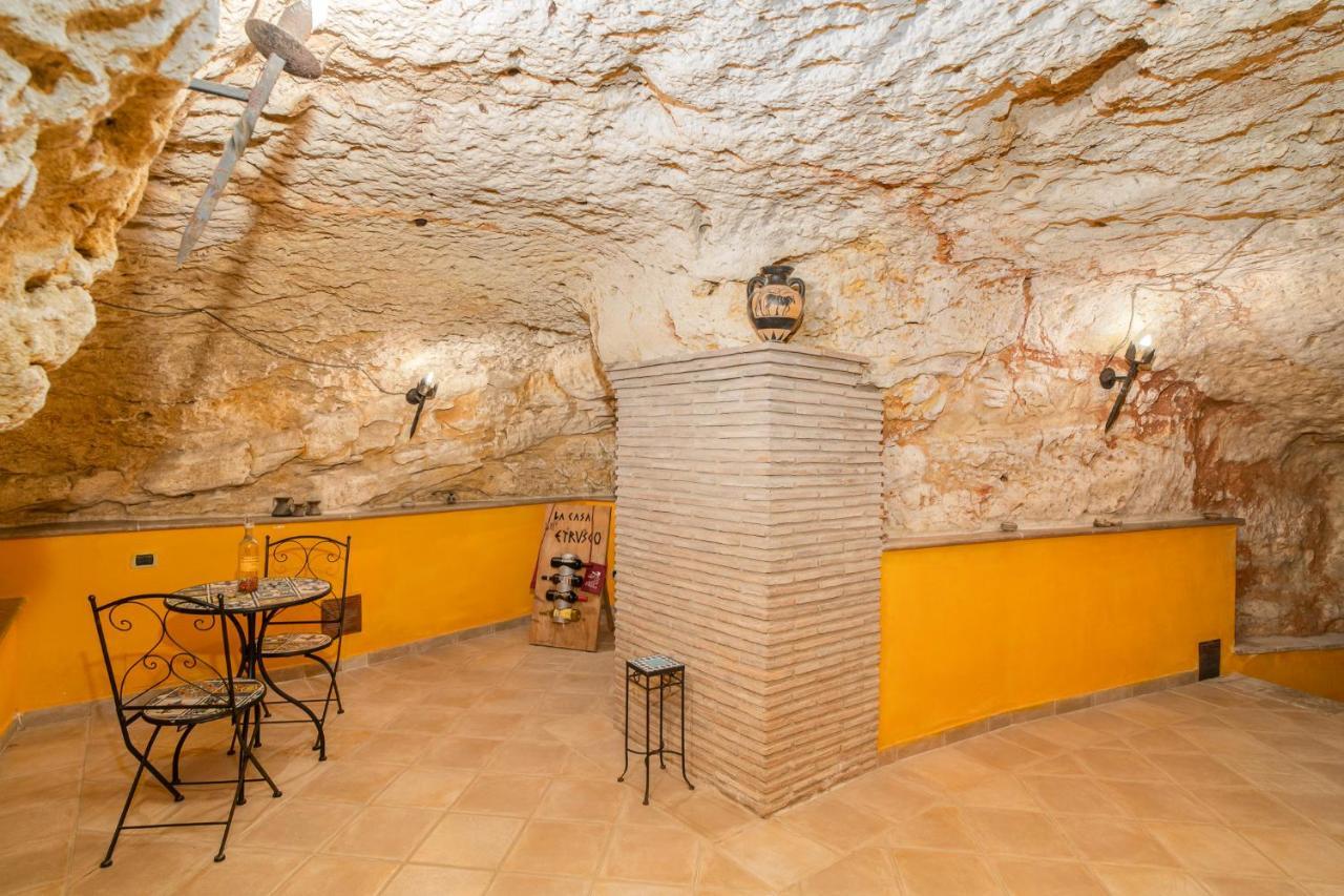 La Casa Dell' Etrusco Villa ตาร์กวิเนีย ภายนอก รูปภาพ